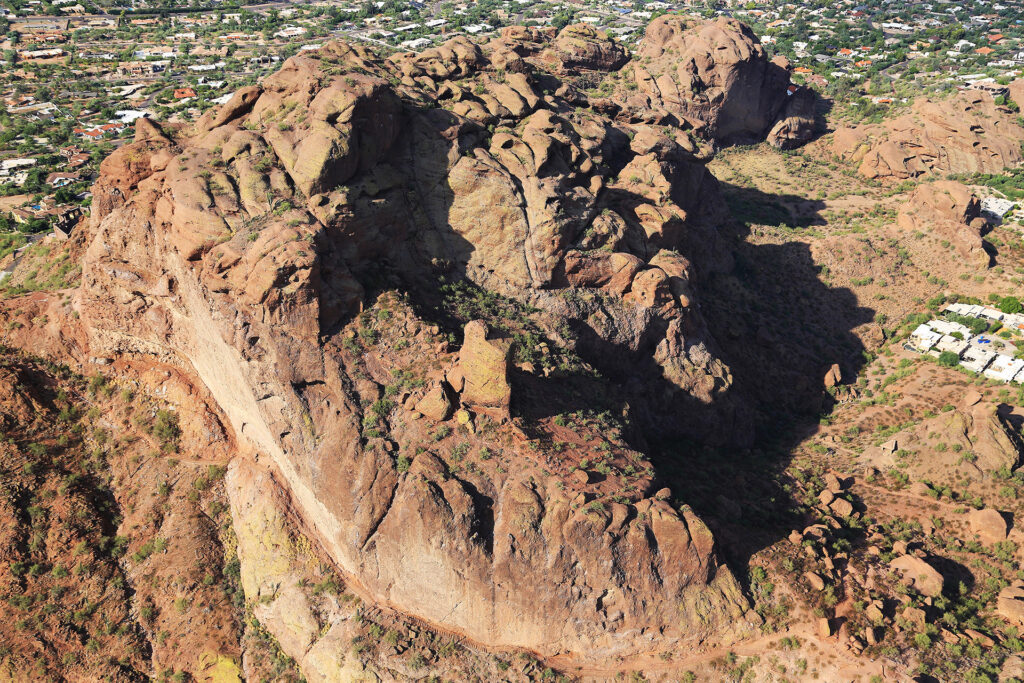 Praying Monk Camelback Mountain