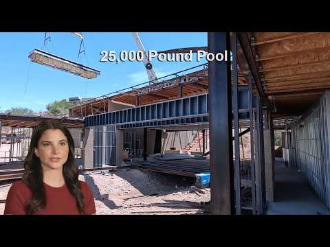 A 25,000-Pound Pool Suspended Over a Desert Wash in Paradise Valley